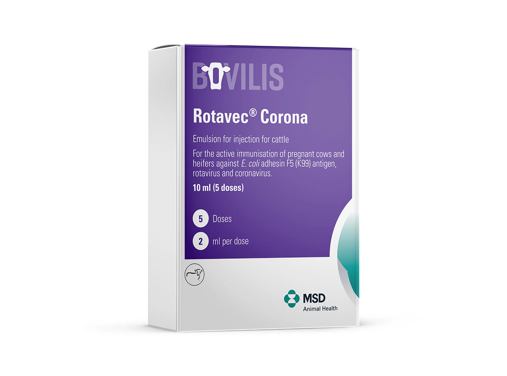 Boîte de Bovilis Rotavec Corona pour bovins