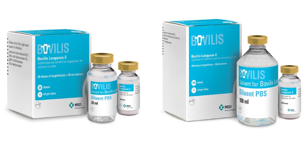 Packshot Bovilis Lumpyvax-E