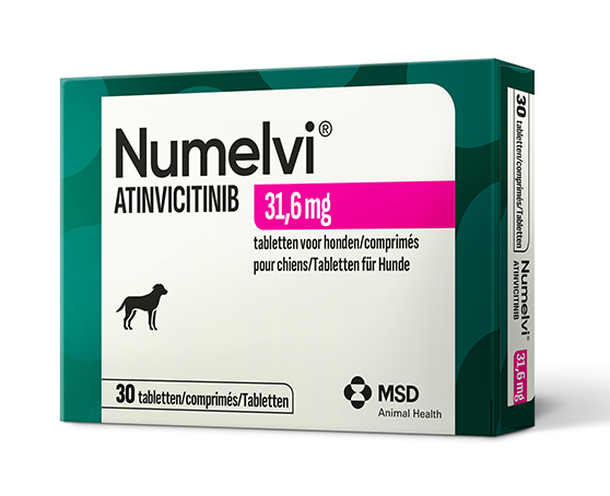 Numelvi 31.6mg comprimés pour chien