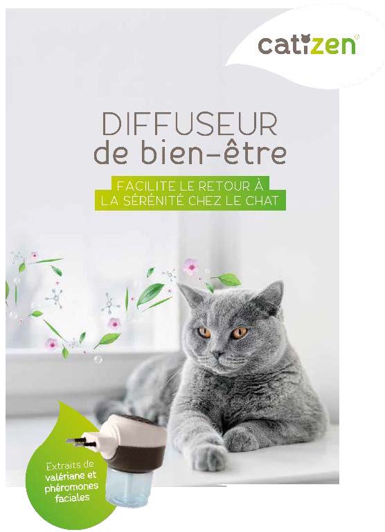 Catizen La Nouvelle Solution Sante Et Bien Etre Qui Contribue A Creer Un Environnement Apaisant Pour Le Chat Msd Sante Animale France Catizen La Nouvelle Solution Sante Et Bien Etre Qui Contribue A Creer Un Environnement Apaisant Pour Le Chat Msd Sante Animale France