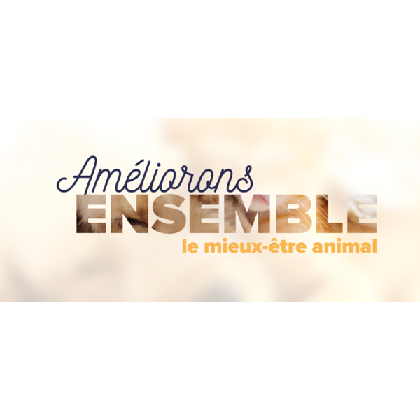 bannière améliorons ensemble le mieux-être animal